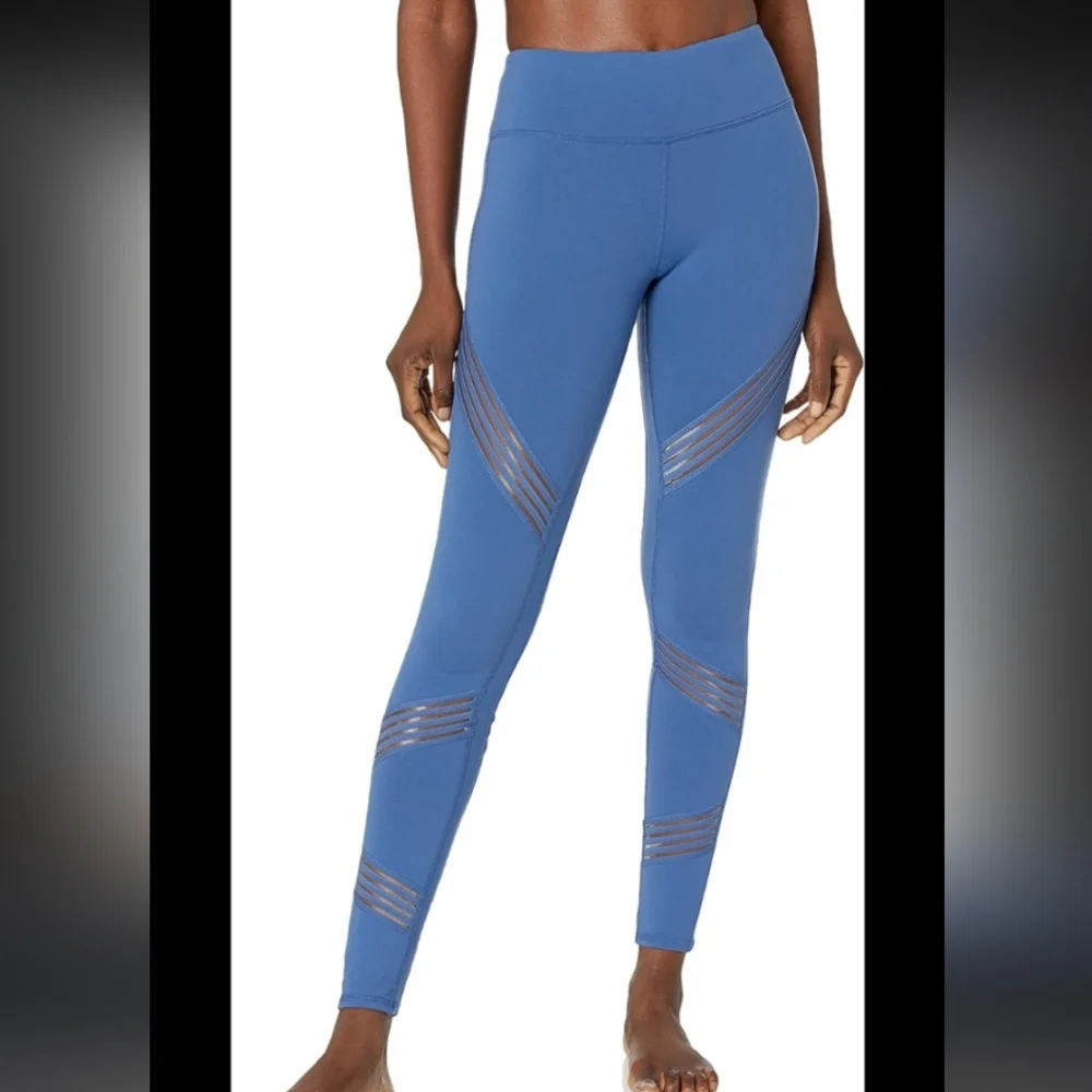 Alo Multi Mesh Panel Leggings Mid Rise